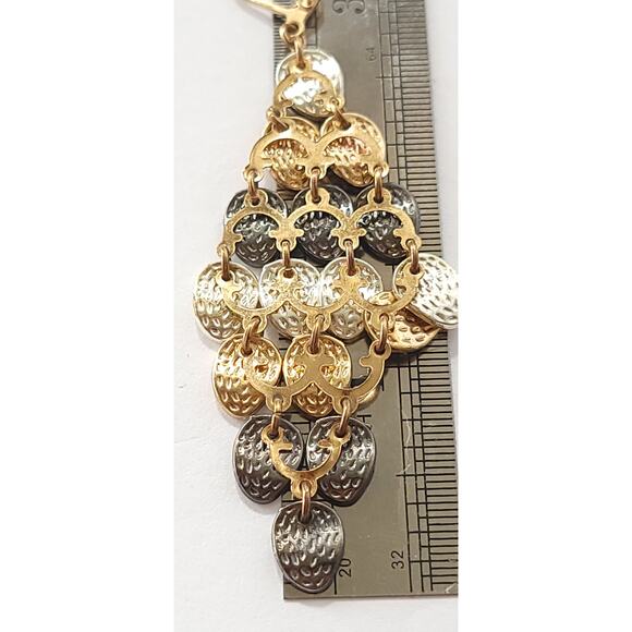 Multi-tone Chandelier Earrings - Picture 13 of 13